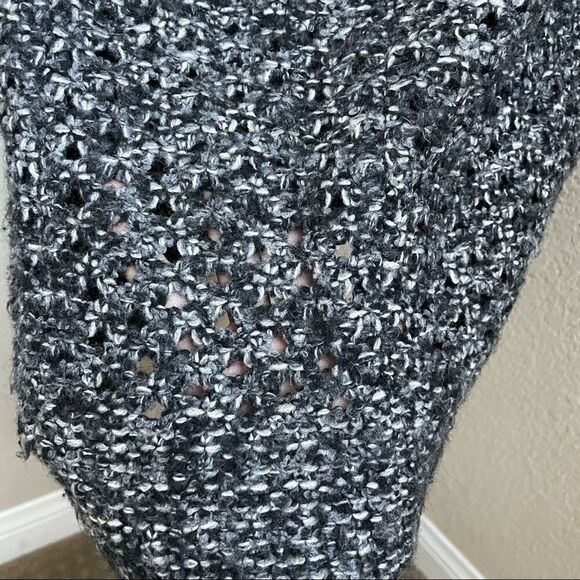 Marc Cain Wool Blend Winter Shift Dress with Hidden Zip and Button Size M - Picture 9 of 16